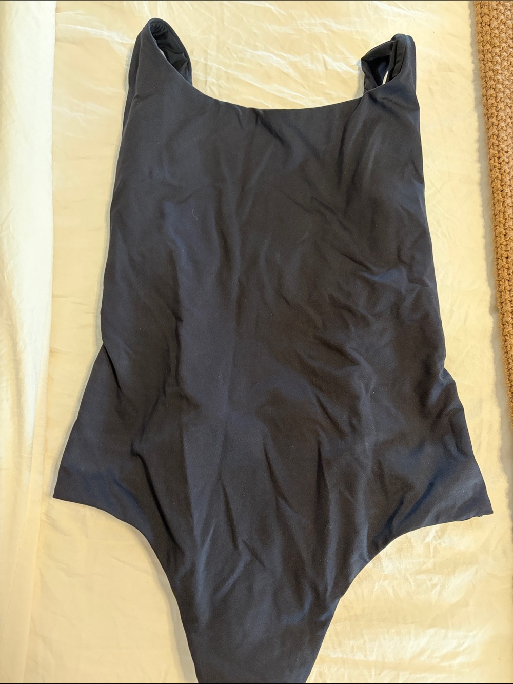 Classic Black One-Piece Swimsuit